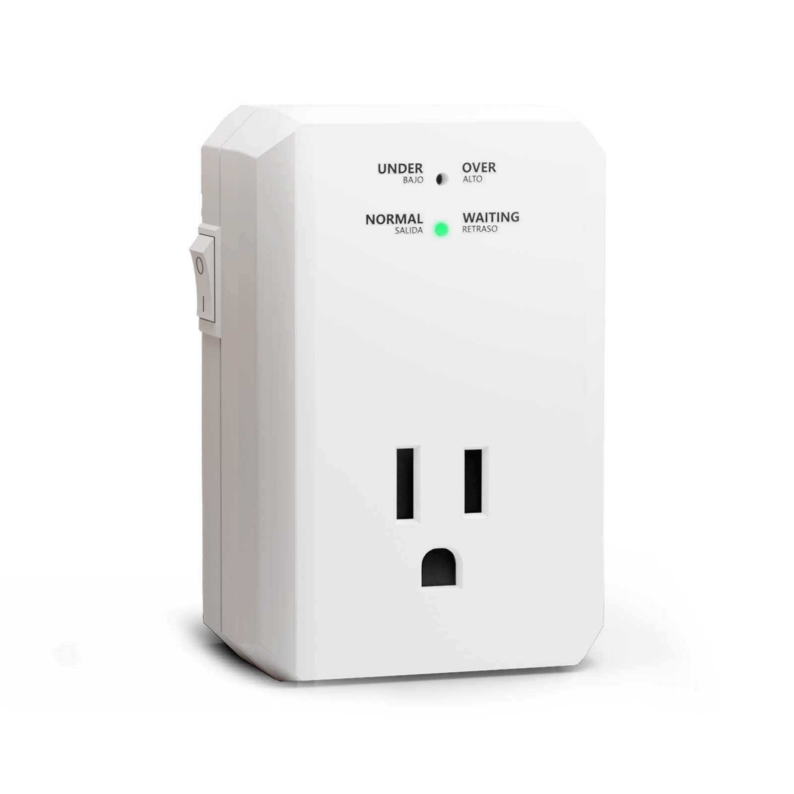 BSEED Single Outlet Surge Protector, Small Protector Wall 120-1 Pack