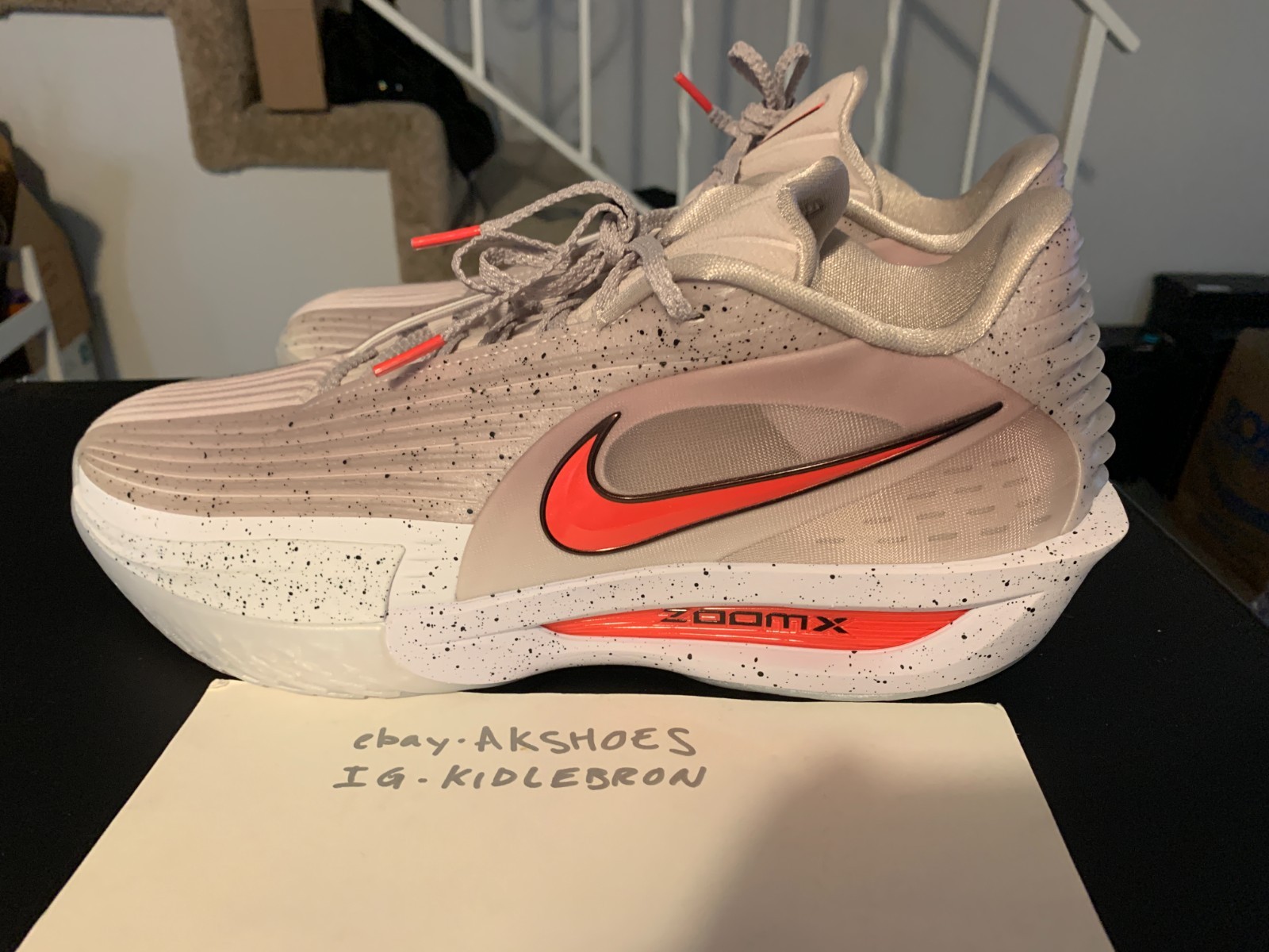 NEW Nike Air Zoom GT Cut 3 Turbo Platinum Reed Sheppard PE promo 11.5 future lx
