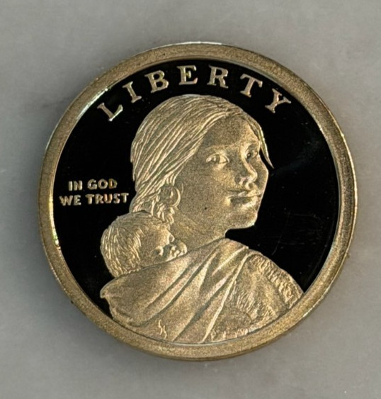 2017-S Sacagawea Sequoyah Proof Dollar