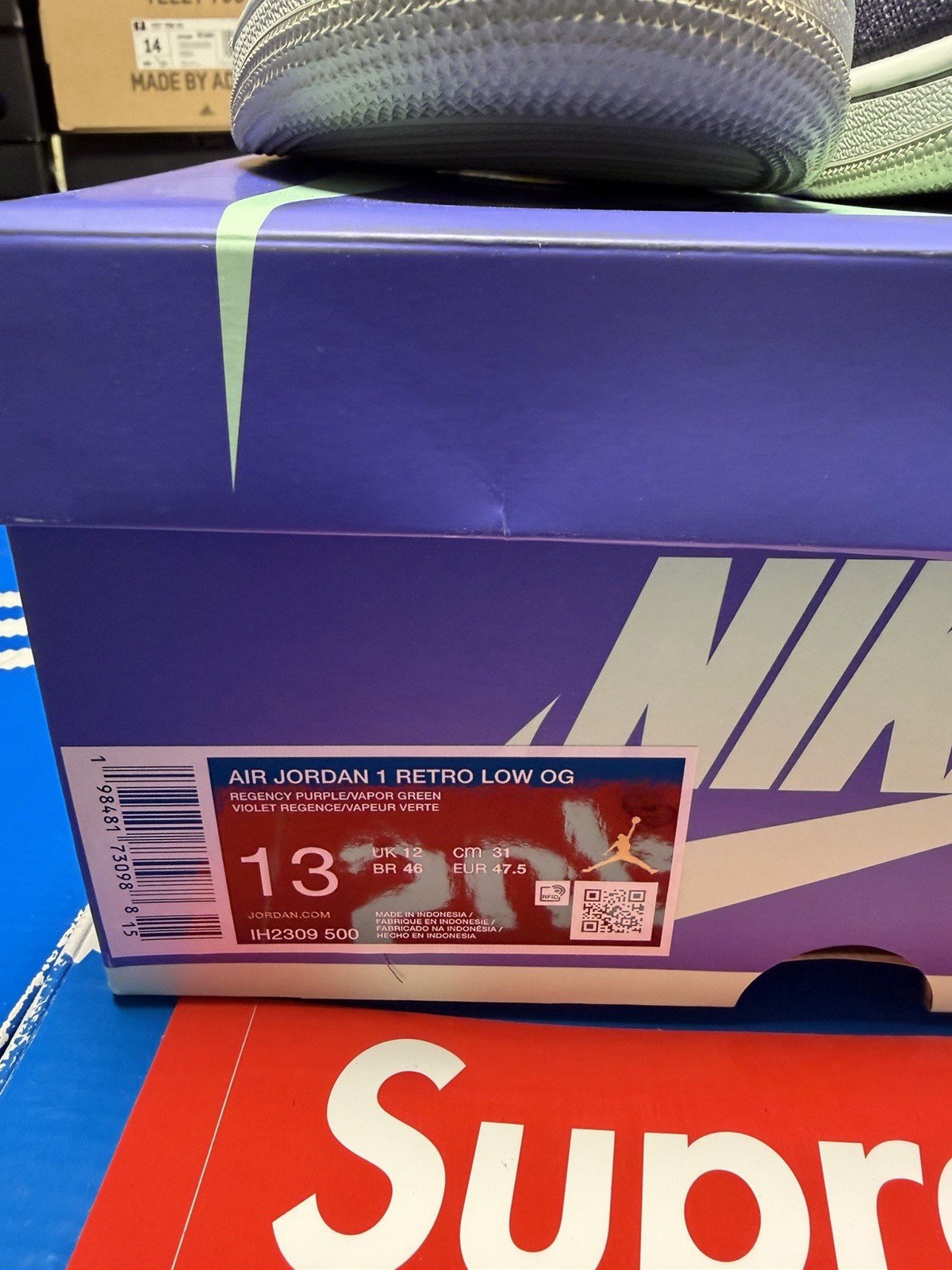 Nike Air Jordan 1 Low OG X Zion Williamson Voodoo IH2309-500 MENS 13 NEW
