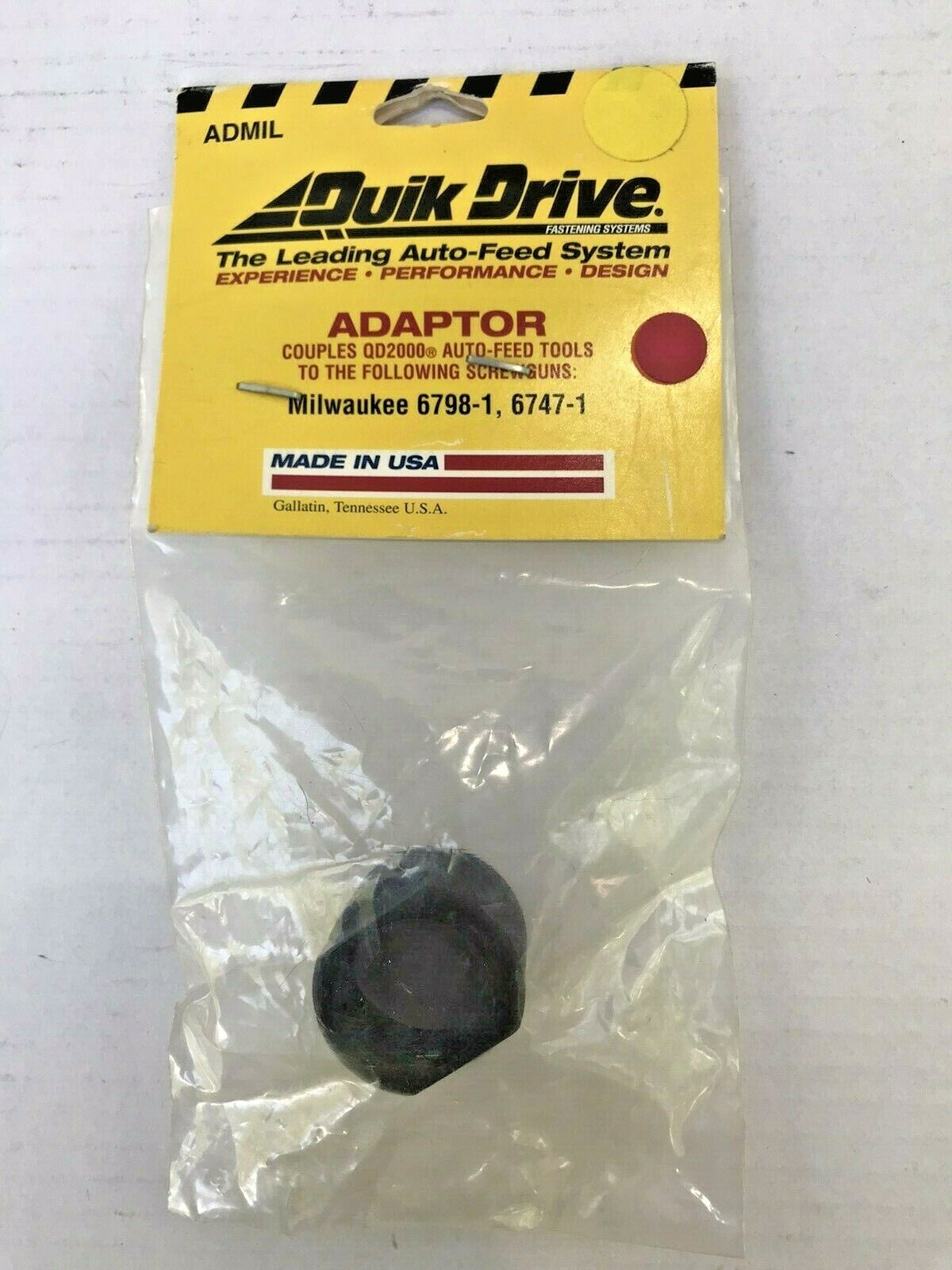 SIMPSON QUICK DRIVE # ADMIL  ADAPTOR FOR MILWAUKEE # 6798-1 & # 6747-1 FREE SHIP