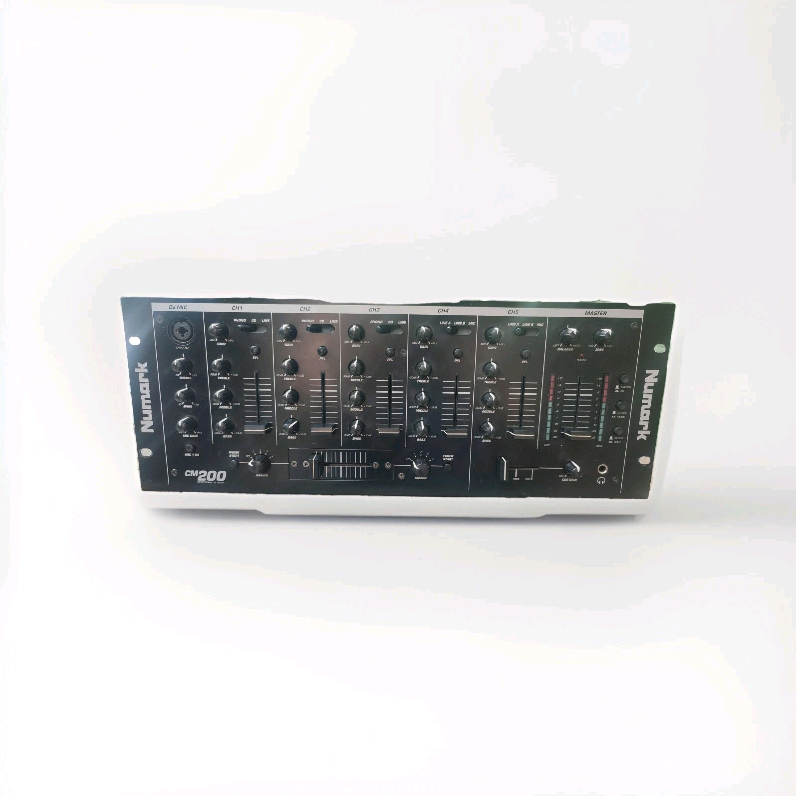 Professional USB 5 Channel Console Audio DJ Mixer Console with Screen