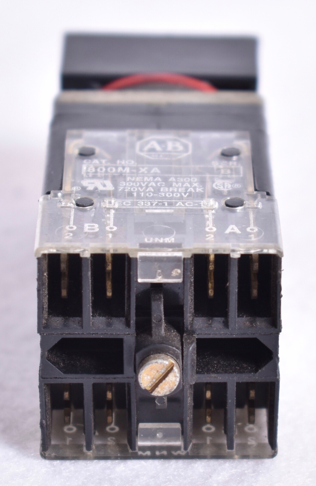 AB Allen-Bradley Selector Switch 800MB-JX2B