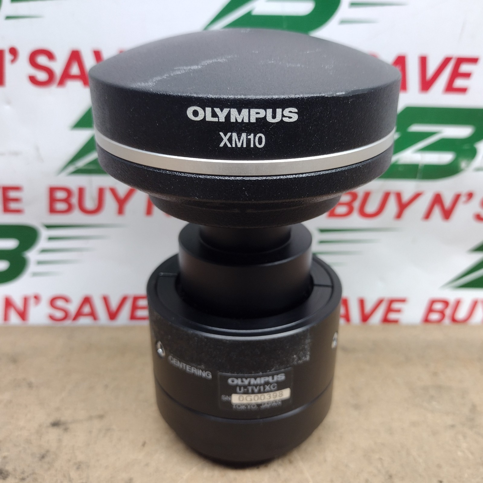 Olympus Microscope Camera XM10 w/ U-TV1XC  C-Mount Camera Adapter - USED