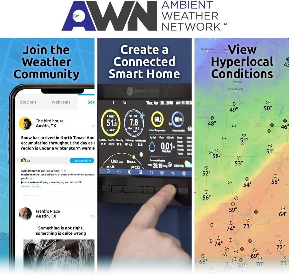 Ambient Weather WS-2902-ARRAY Replacement Sensor Array