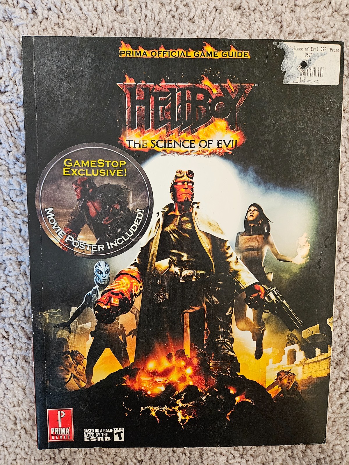 Hellboy The Science Of Evil Prima Video Game  Guide with Exclusive Poster