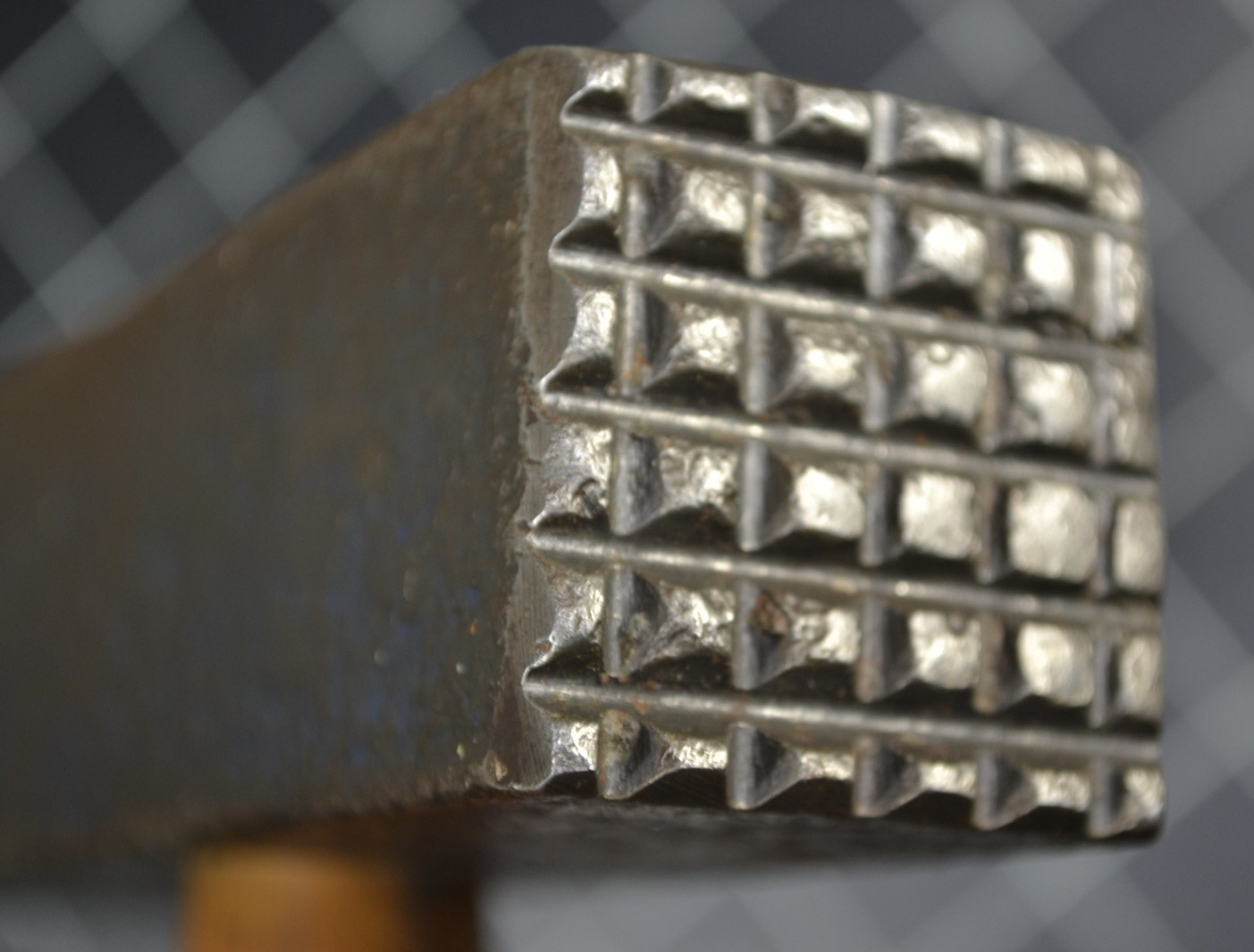 WARWOOD - 4# - BRUSH HAMMER - ALL ORIGINAL