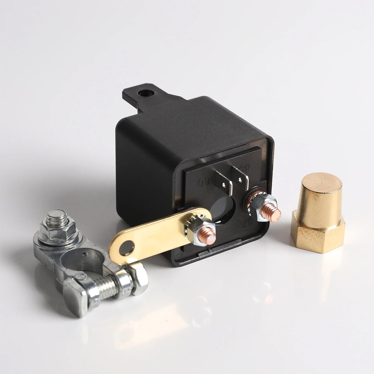 12V 200A Remote Battery Disconnect Kill Switch Anti Theft Auto Isolator D type