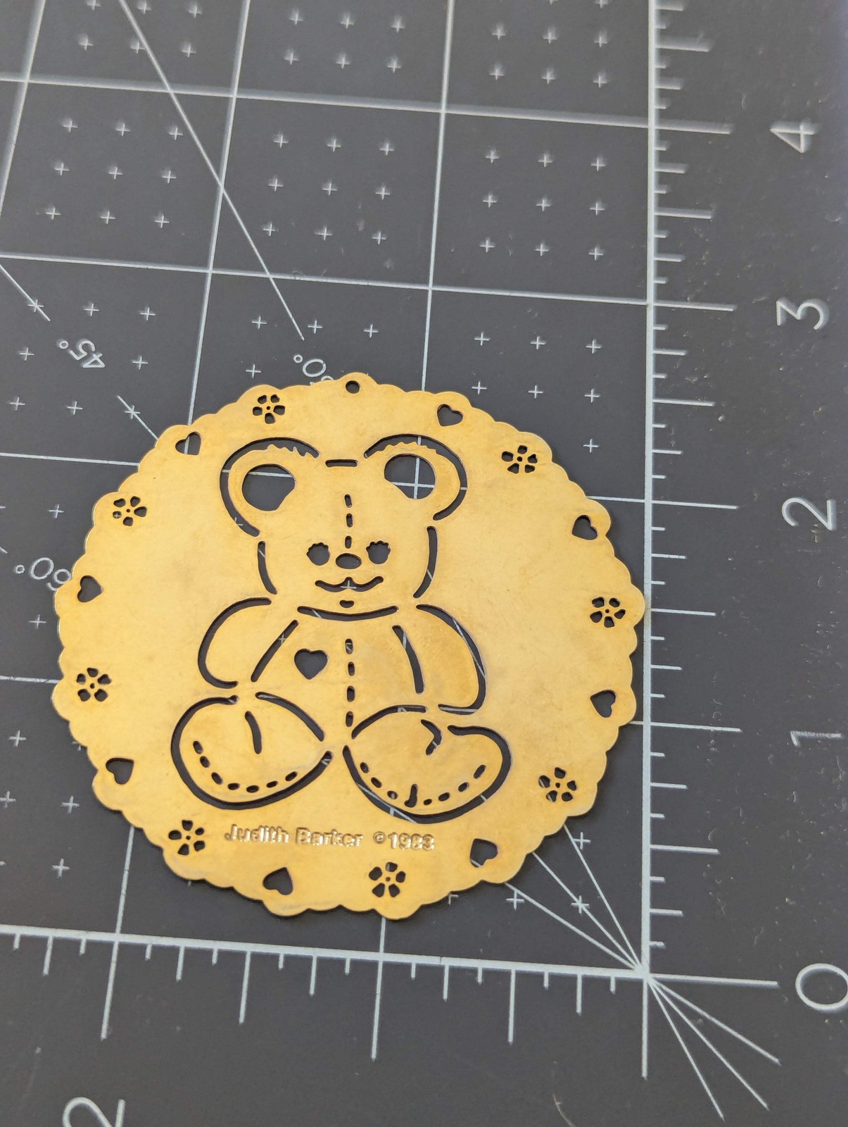 4pc Vintage Embossing Stencils
