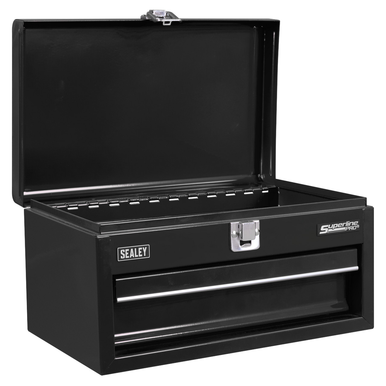 Sealey APMTB2 Superline Pro Mini Toolbox with 1 Drawer Black