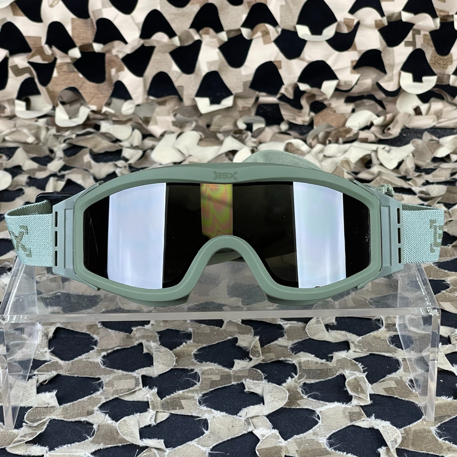 NEW BSX Tango Airsoft Goggle - Thermal w/ Multiple Lenses - Olive