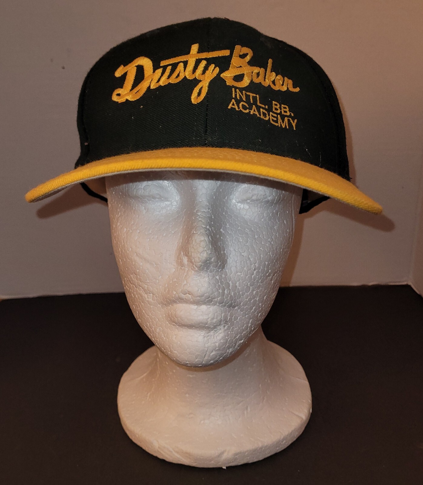 Signed DUSTY BAKER International Baseball Academy Hat Cap Snapback