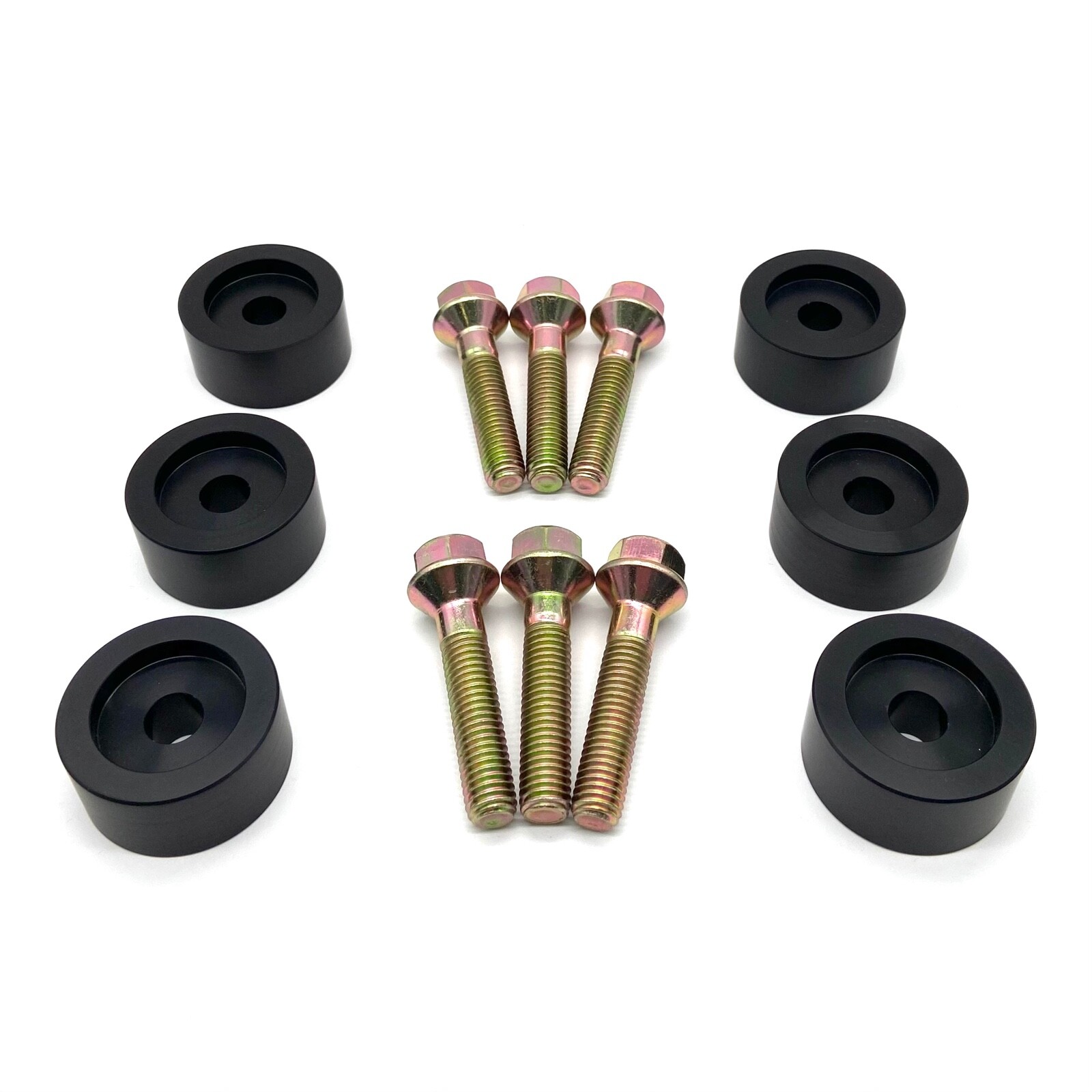 Fits Jeep Wrangler YJ TJ 87-02 1" Transfer Case Drop with Skid Plate Bolts