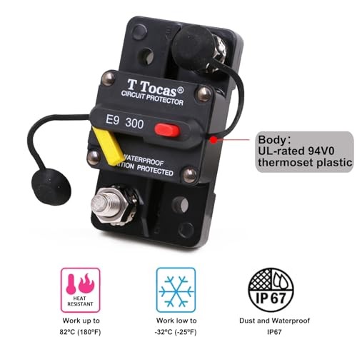 Circuit Breaker with LED Indication DC 300A Surface Mount with LED Indication