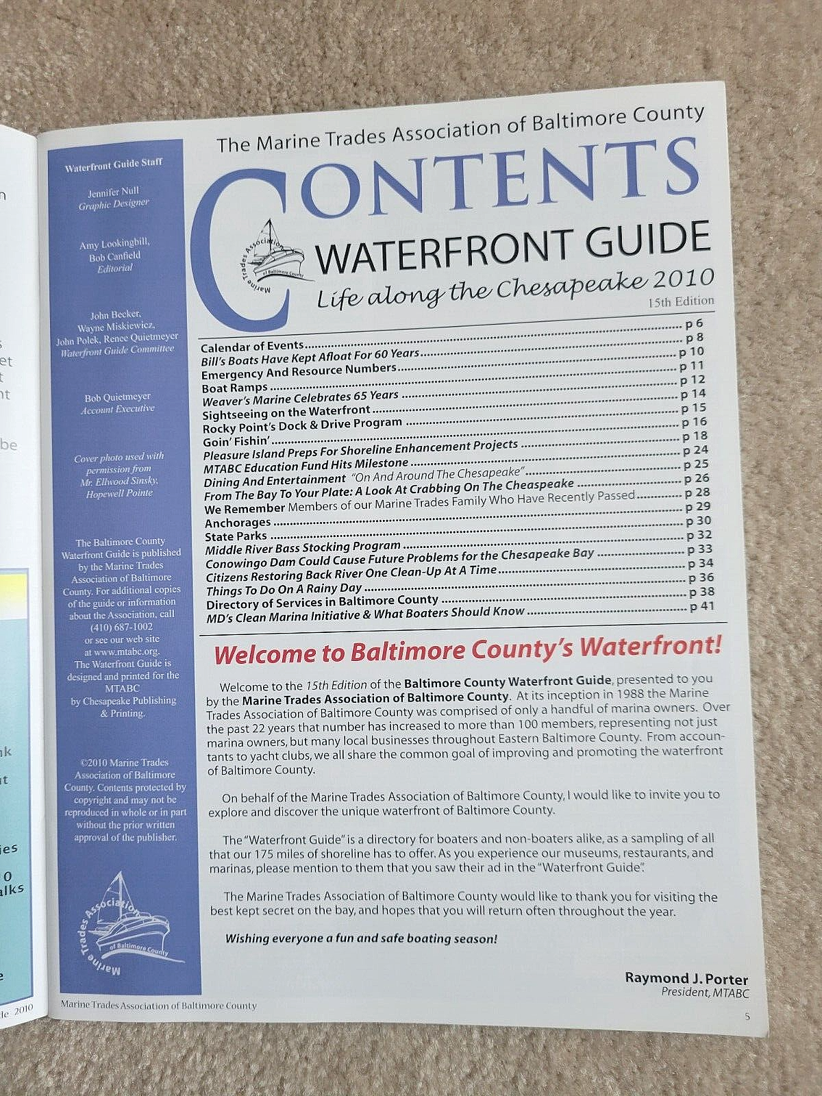 Waterfront Guide 2010 Life Along the Chesapeake (Paperback, 2010)