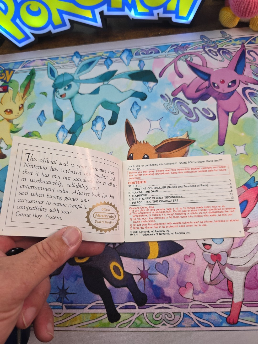 2 Nintendo Gameboy Manuals