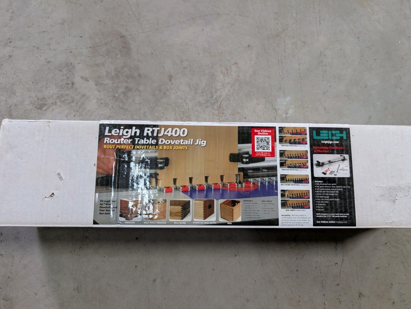 NEW Leigh RTJ 400 Router Table Dovetail Jig 16"