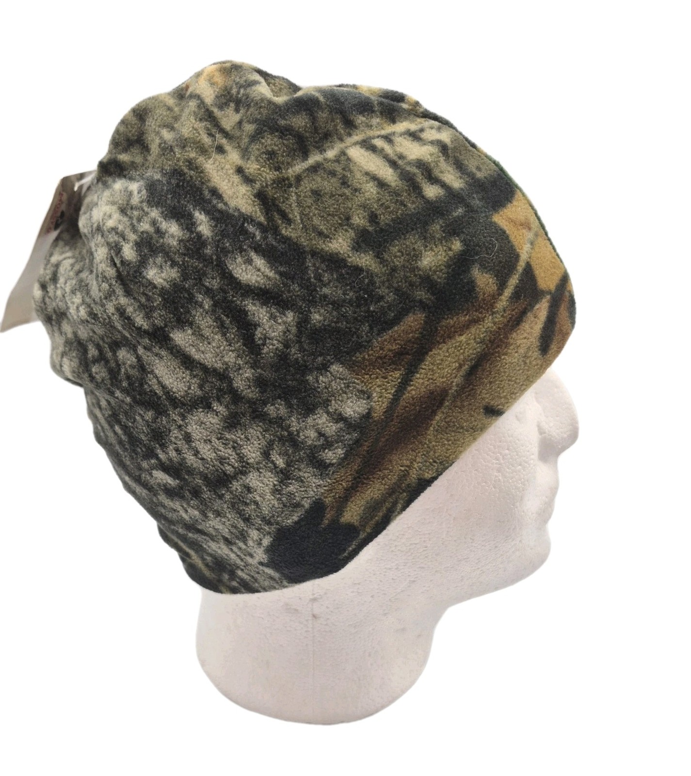 MOSSY OAK Camo Beanie Double Fleece Adult One Size Hunting Cap NEW with Tag