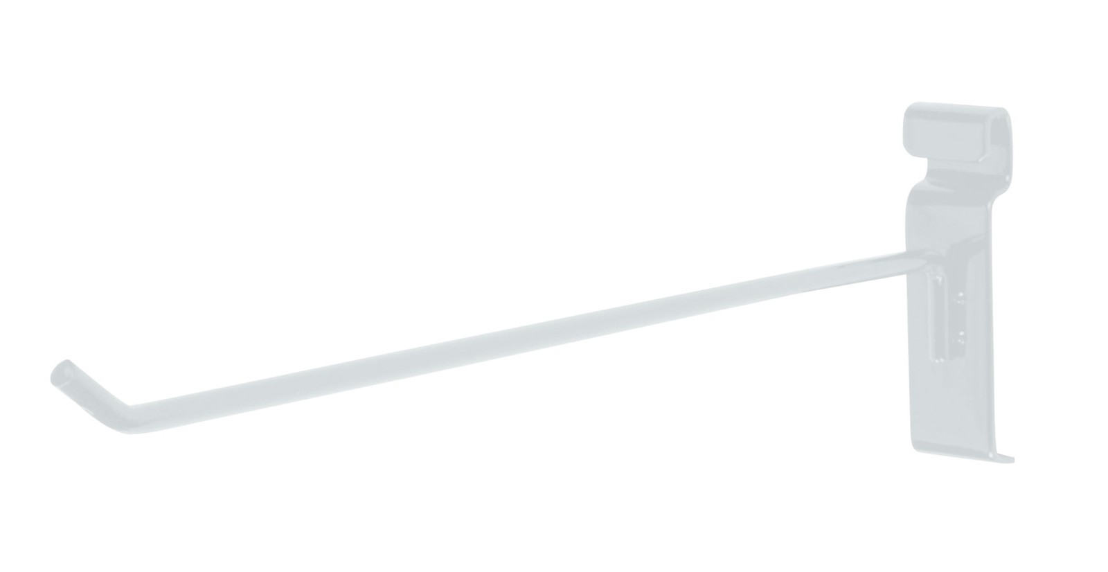 SSWBasics 12 Inch White Gridwall Hooks Pack of 50 - Gridwall Accessories and