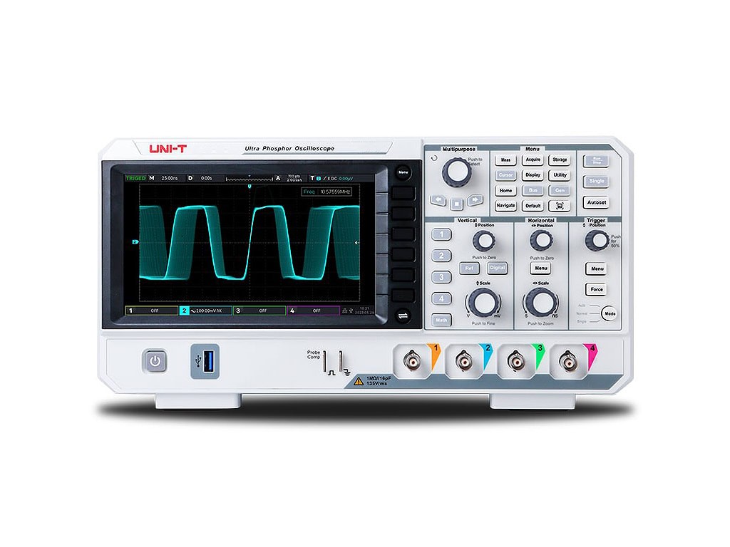 UNI-T UPO1054 - 50MHz 4Ch Digital Phosphor Oscilloscope