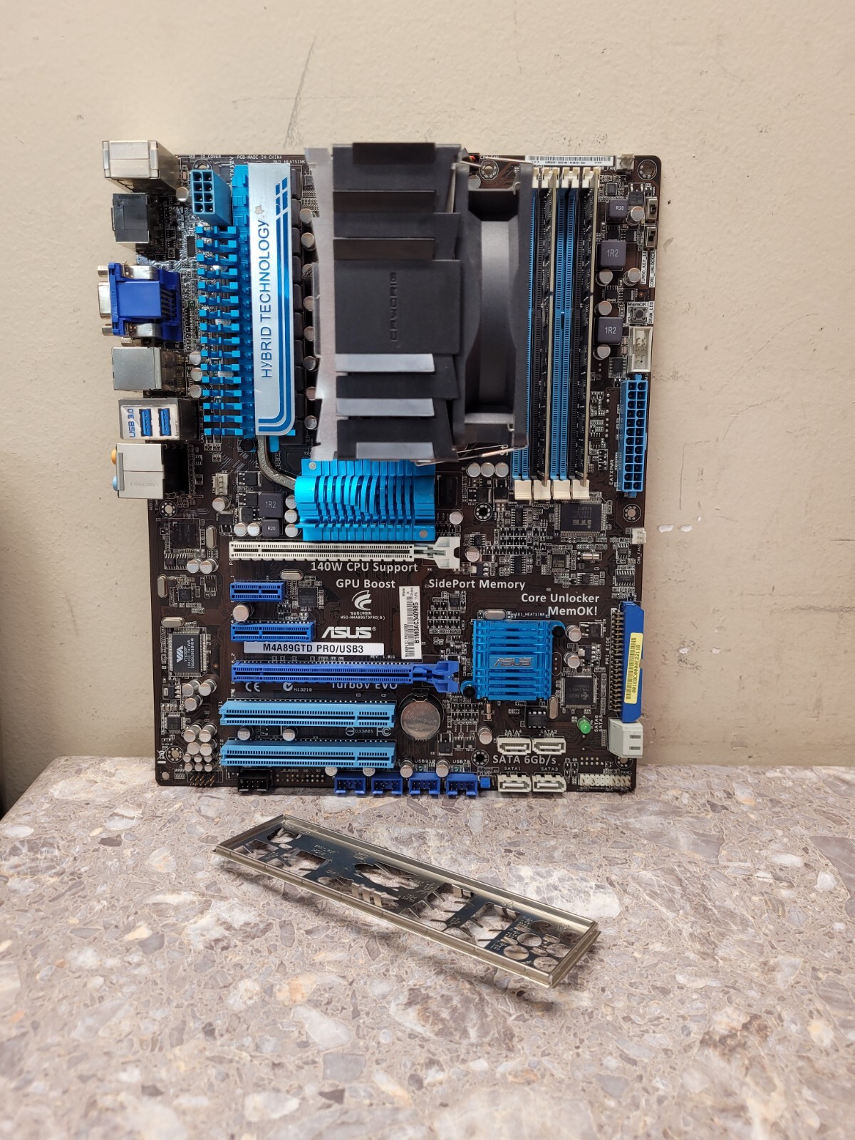 U21212 ASUS M4A89GTD PROUSB3 Motherboard  AMD Phenom II x6 1065t 16GB RE G2U