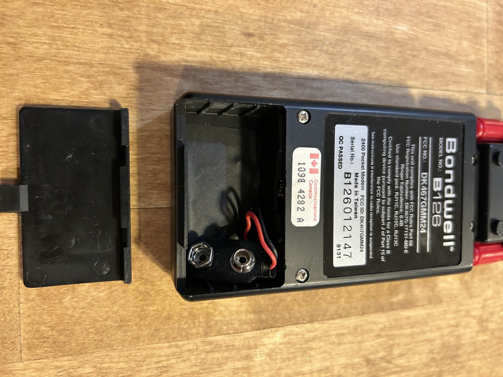 Vintage Bondwell Pocket Modem