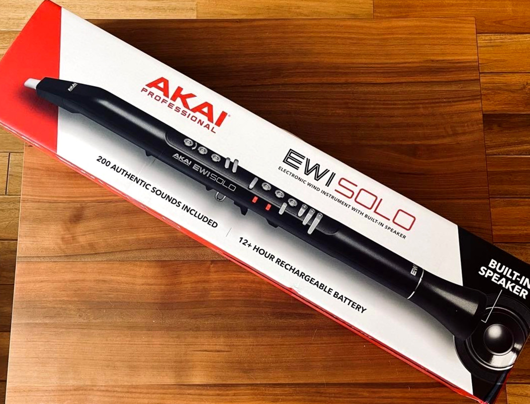 Akai Professional EWI SOLO Electronic Wind Synthesizer Instrument Black Used -JP