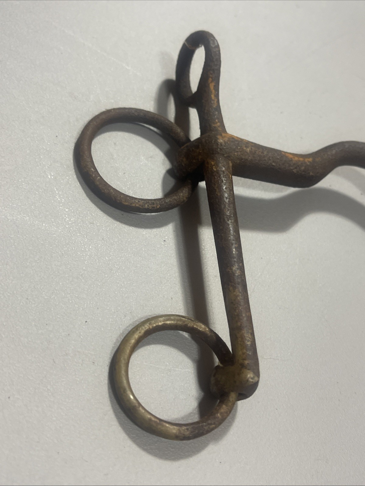 Weymouth Bit 4 Ring 5in Iron Horse Decor Western