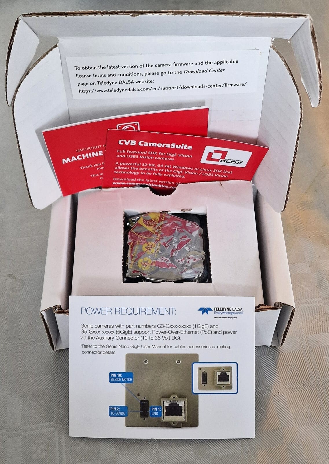 Teledyne Dalsa Genie Nano G3-GM11-M4020 Industrial Camera New FREE SHIPPING