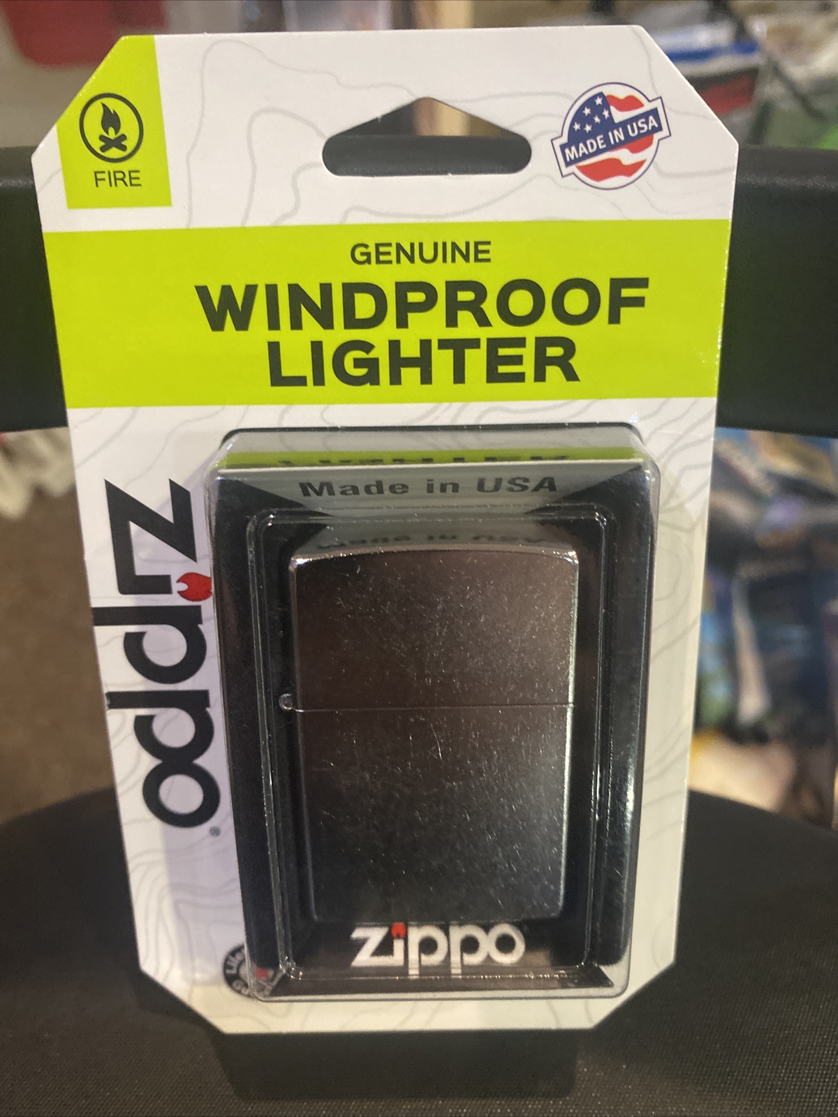 Genuine Zippo Windproof Lighter - BP Regular Street Chrome #207