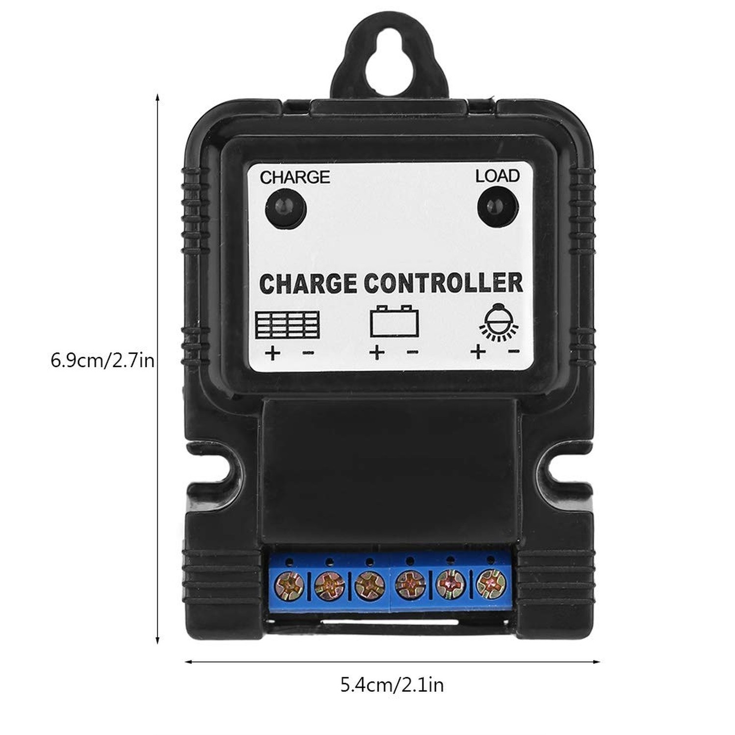 Solar Charge Controller, 6V/12V 3A Solar Controller PWM, Solar Panel Controll...