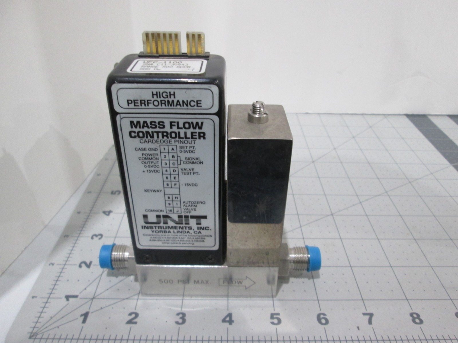 Unit, UFC-1100, Mass Flow Controller, O2, 500 SCCM, Used