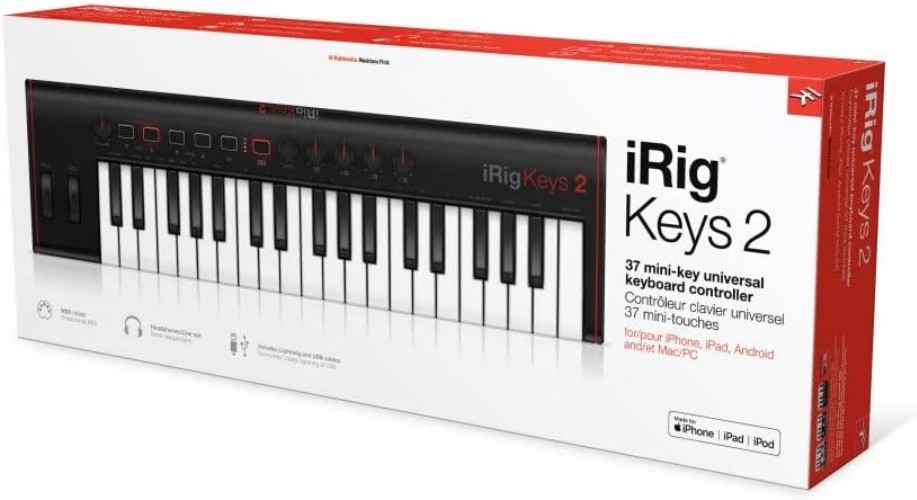 Mini Keys MIDI Controller - iRig Keys 2 for Music Producers