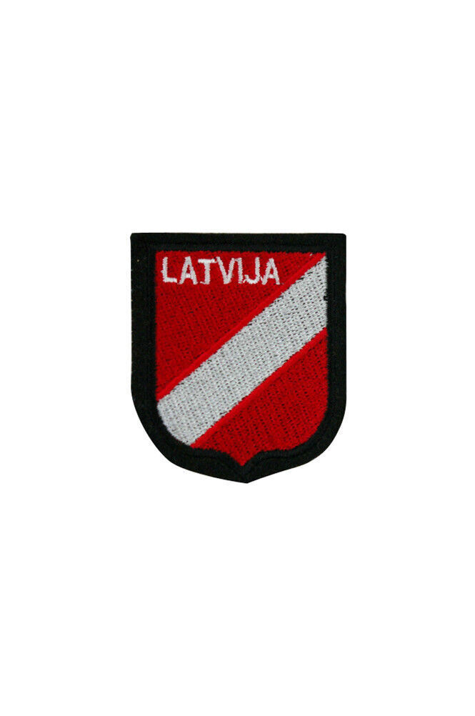 WWII Latvian Volunteer's armshield Embroidery