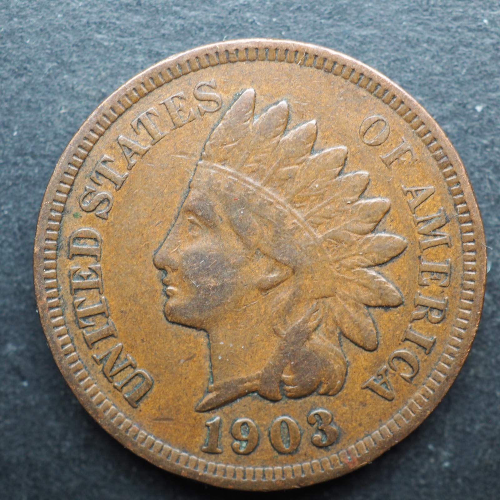 1903 INDIAN HEAD  CENT  ** NICE **  Free Shipping  CO920