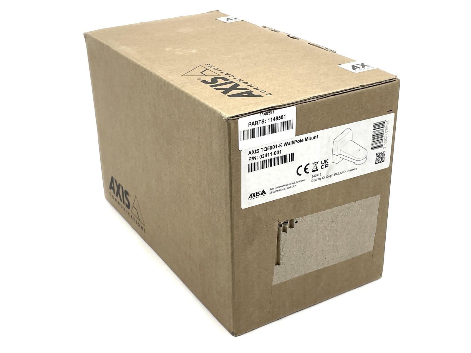 NEW Sealed Axis Wall/Pole Mount TQ5001-E PTZ Camera Mount 02411-001