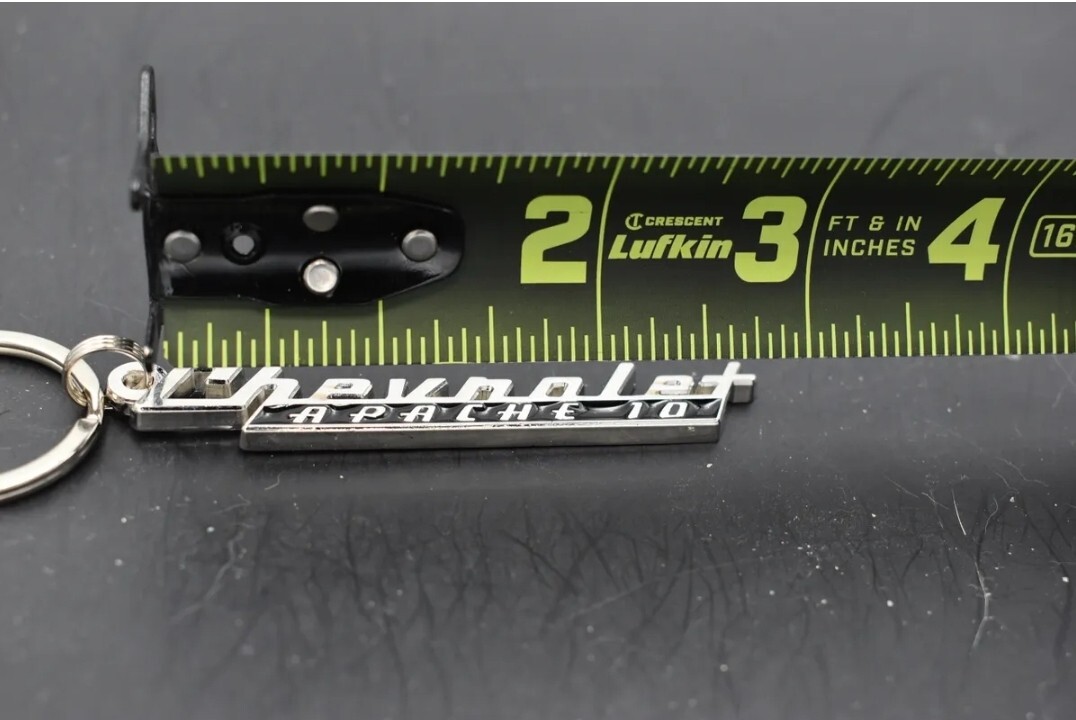Chevrolet Apache 10 emblem keychain- 45