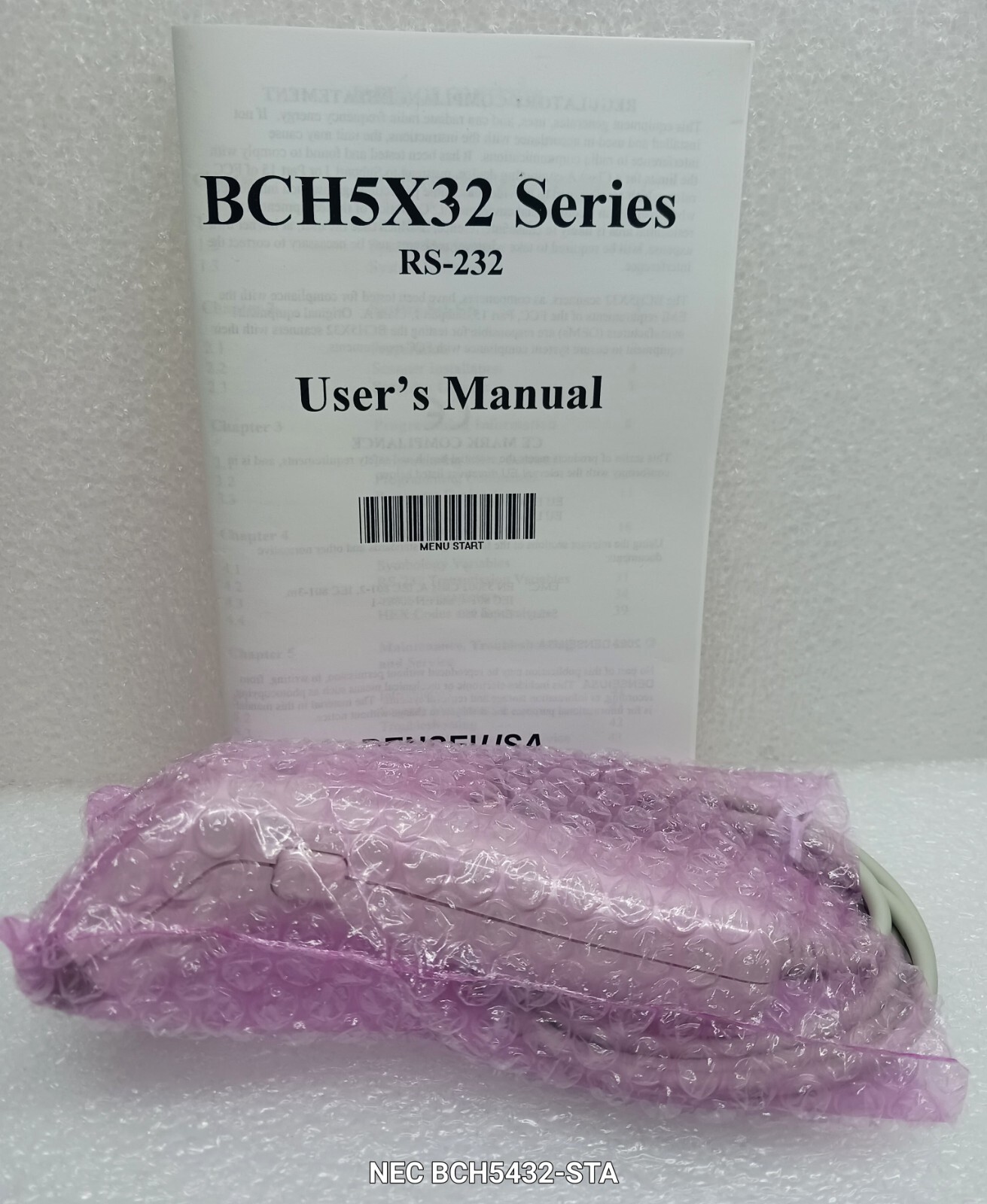 NEC BCH5432- STA Handheld Barcode Reader (New Open Box)