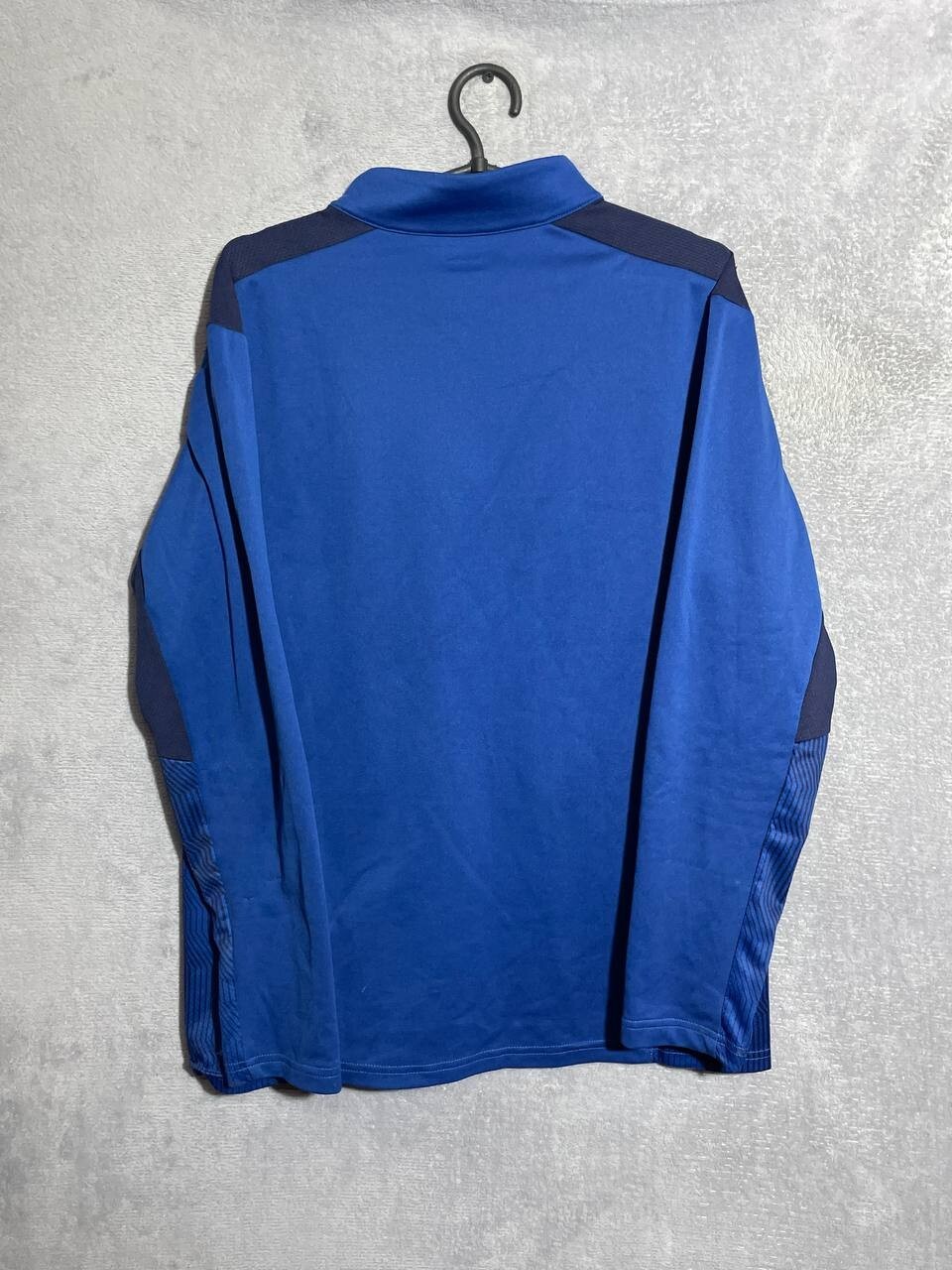 Stockport County Training Jacket Long Sleeve Blue Puma Polyester Mens Size M