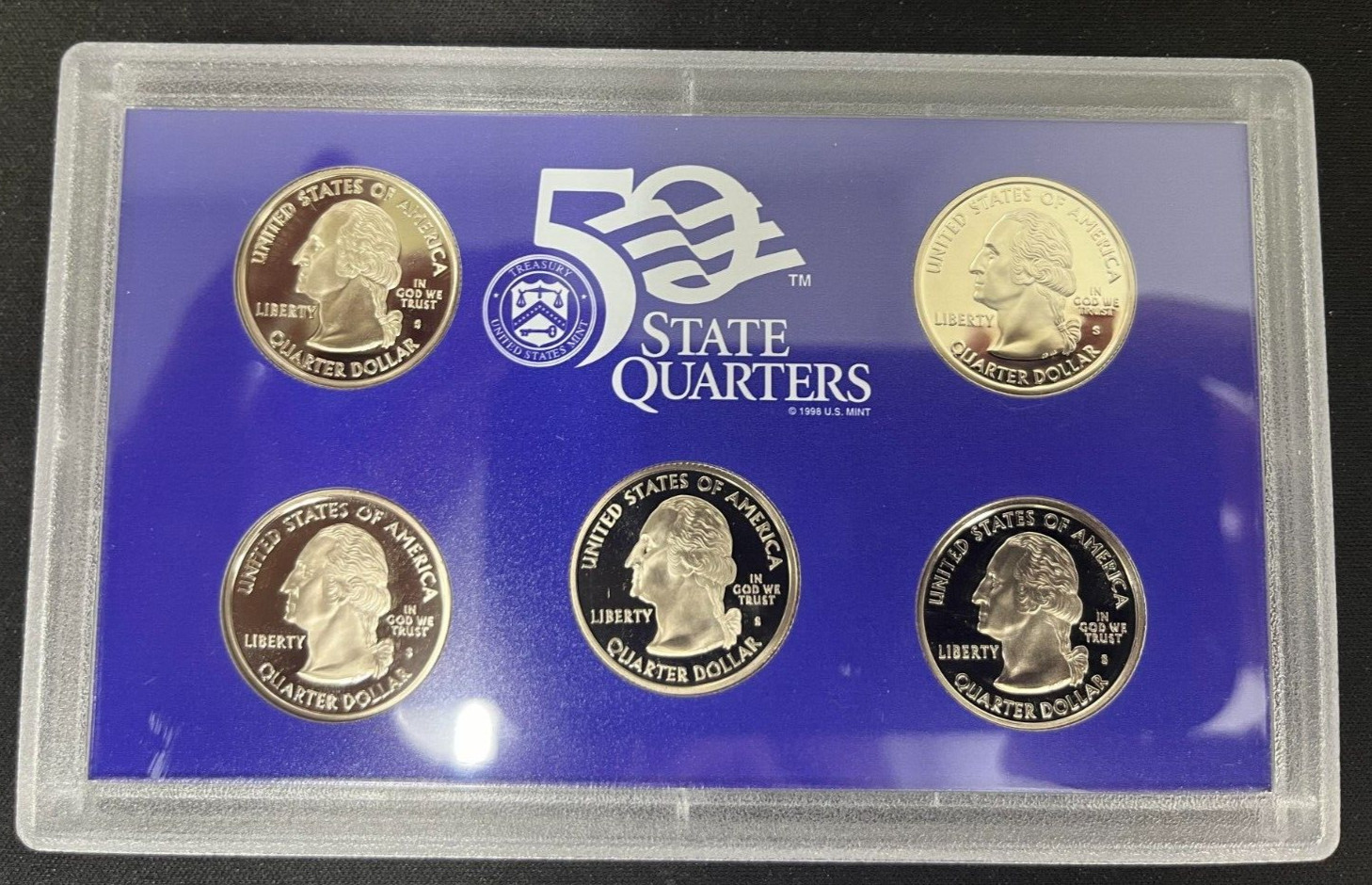 2003 Clad Proof Set U.S. Mint Original Government Packaging with COA