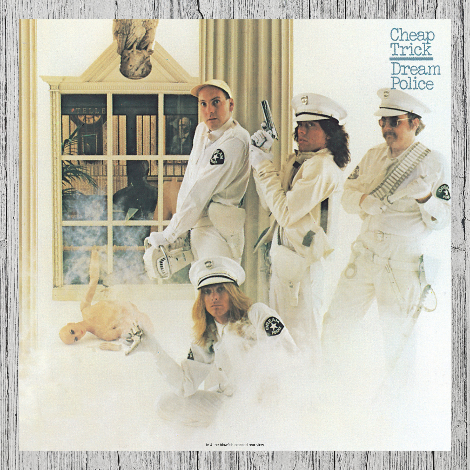 Cheap Trick Dream Police Album Cover Metal Sign Poster
