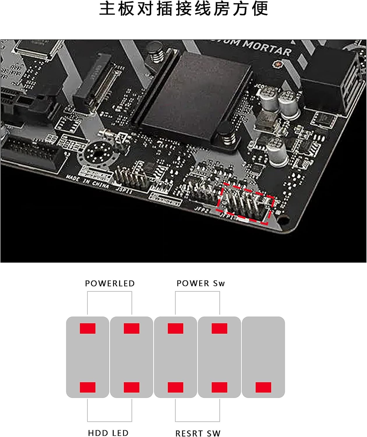 XMSJSIY Chassis Switch Host Metal Button, Computer Cable PC 12mm