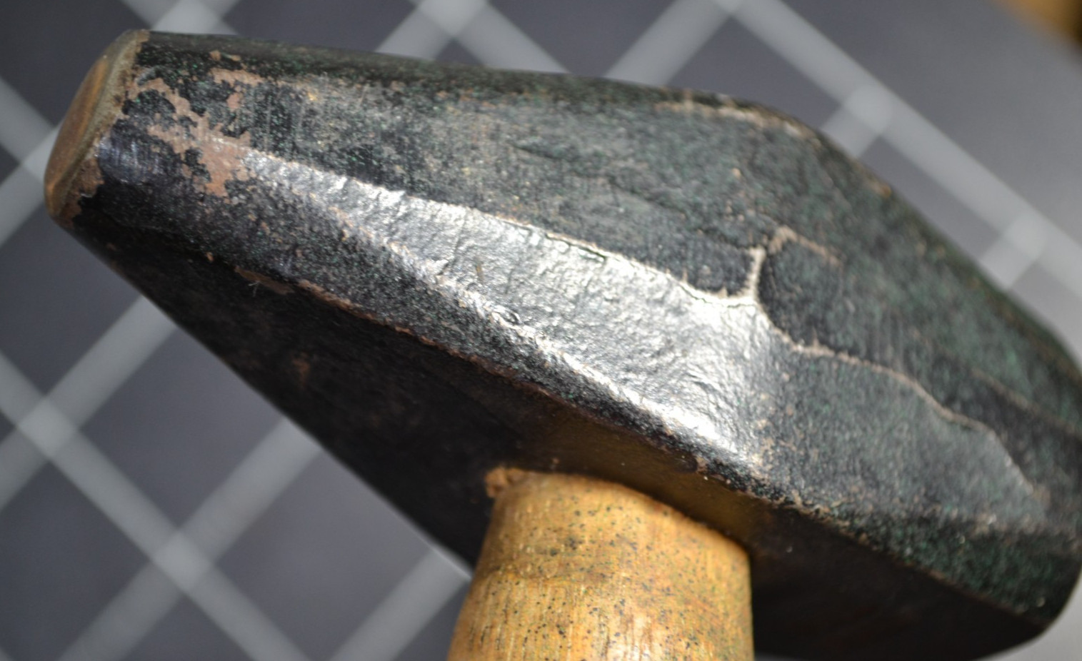 STANLEY / ATHA - BELL SYSTEM - TAPERED PEIN ENGINEERS' HAMMER - UNUSED