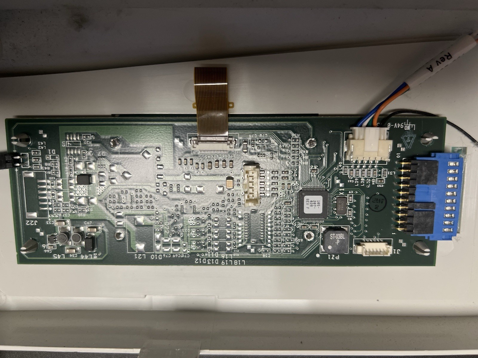 Stryker X8000 Front Control Panel Assembly OEM