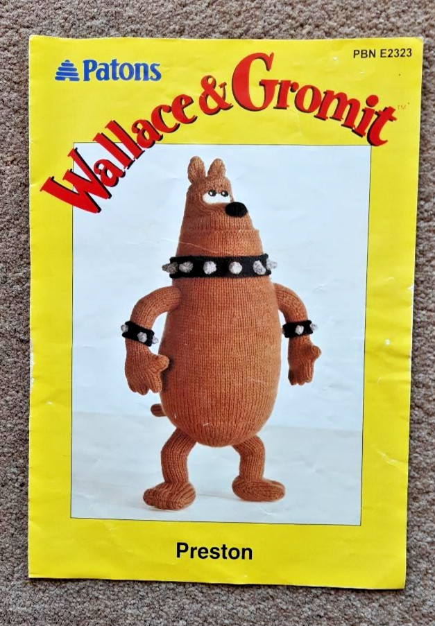 ALAN DART WALLACE & GROMIT TOYS KNITTING PATTERN PICK & MIX