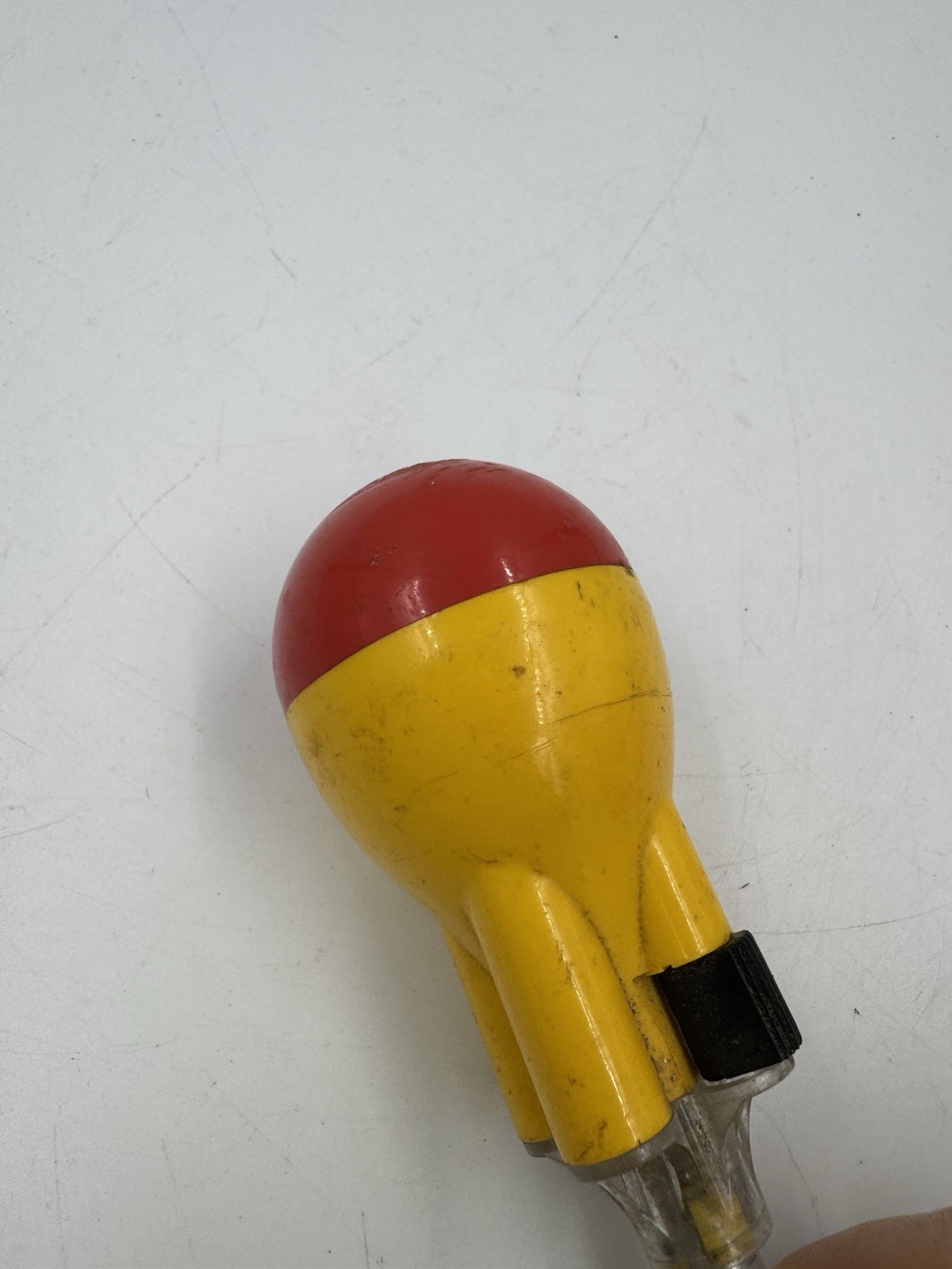 Screwball Ratchet Driver with 4 End Attachments Used