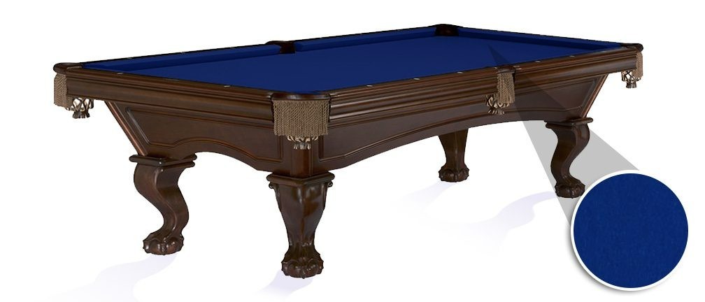 Championship Pool Table Cloth - Saturn - Euro Blue 8FT