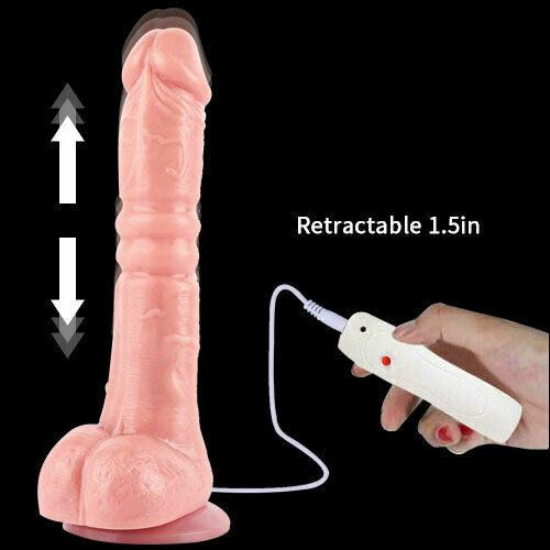 Thrusting Dildo Vibrator G-spot Massager Orgasm Masturbation Sex Toys for Women