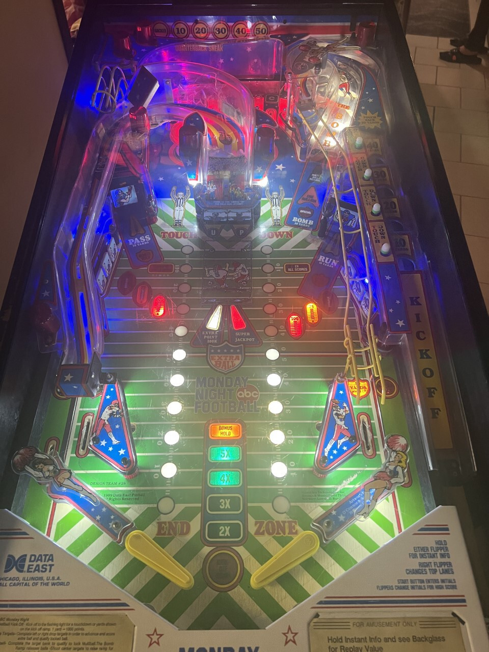 MONDAY NIGHT FOOTBALL Complete LED Lighting Kit custom SUPER BRIGHT PINBALL KIT