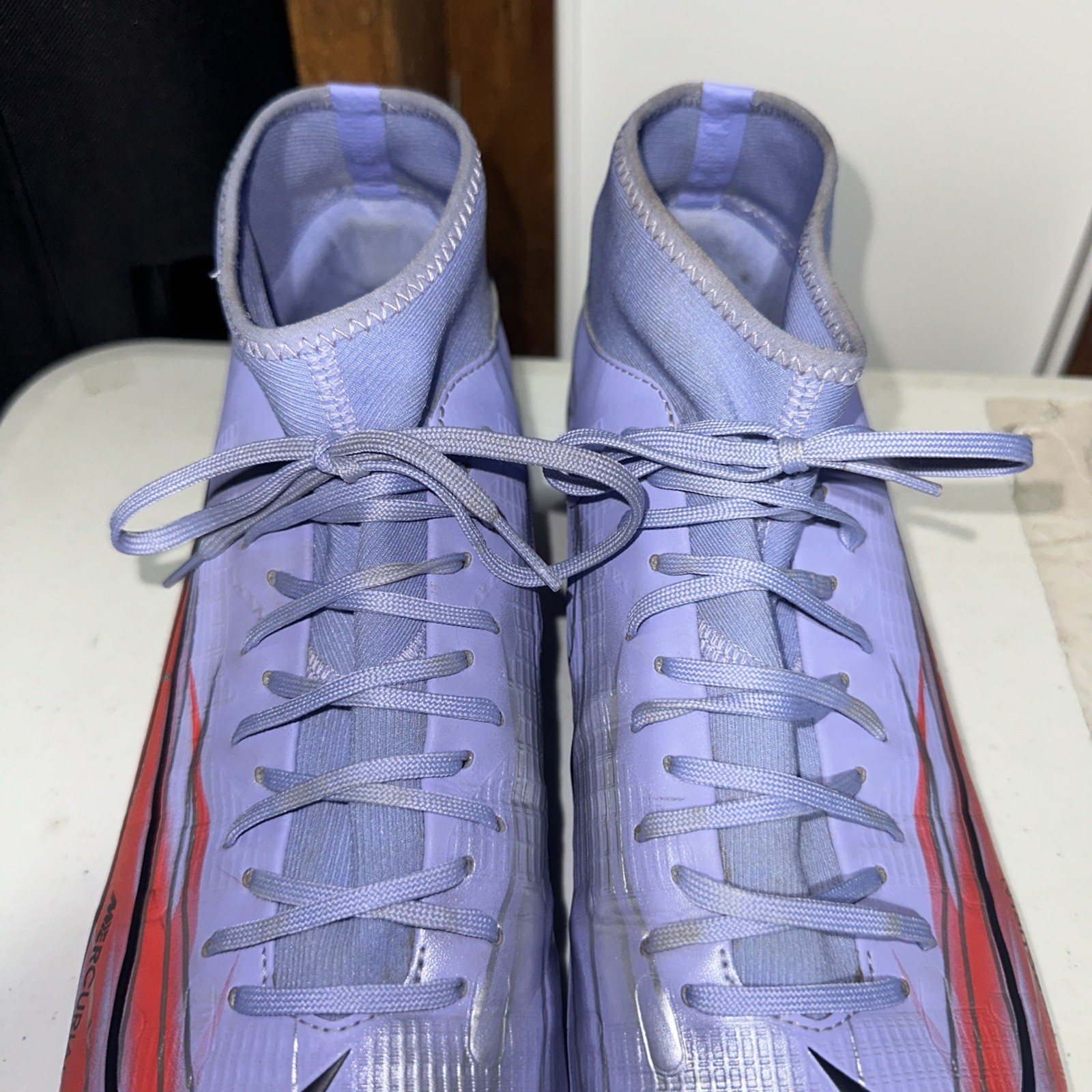 Nike Mercurial Superfly 8 Kylian Mbappe Flames Soccer Shoes Men’s Size 12